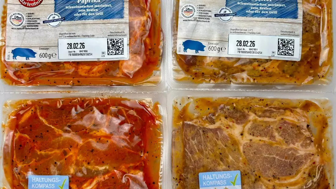 Zweite Preissenkung in zwei Tagen: NORMA senkt ab sofort die Preise auf weitere Fleischprodukte von GUT BARTENHOF / Schinken Schnitzel und Nackensteaks günstiger - Bild: presseportal.de