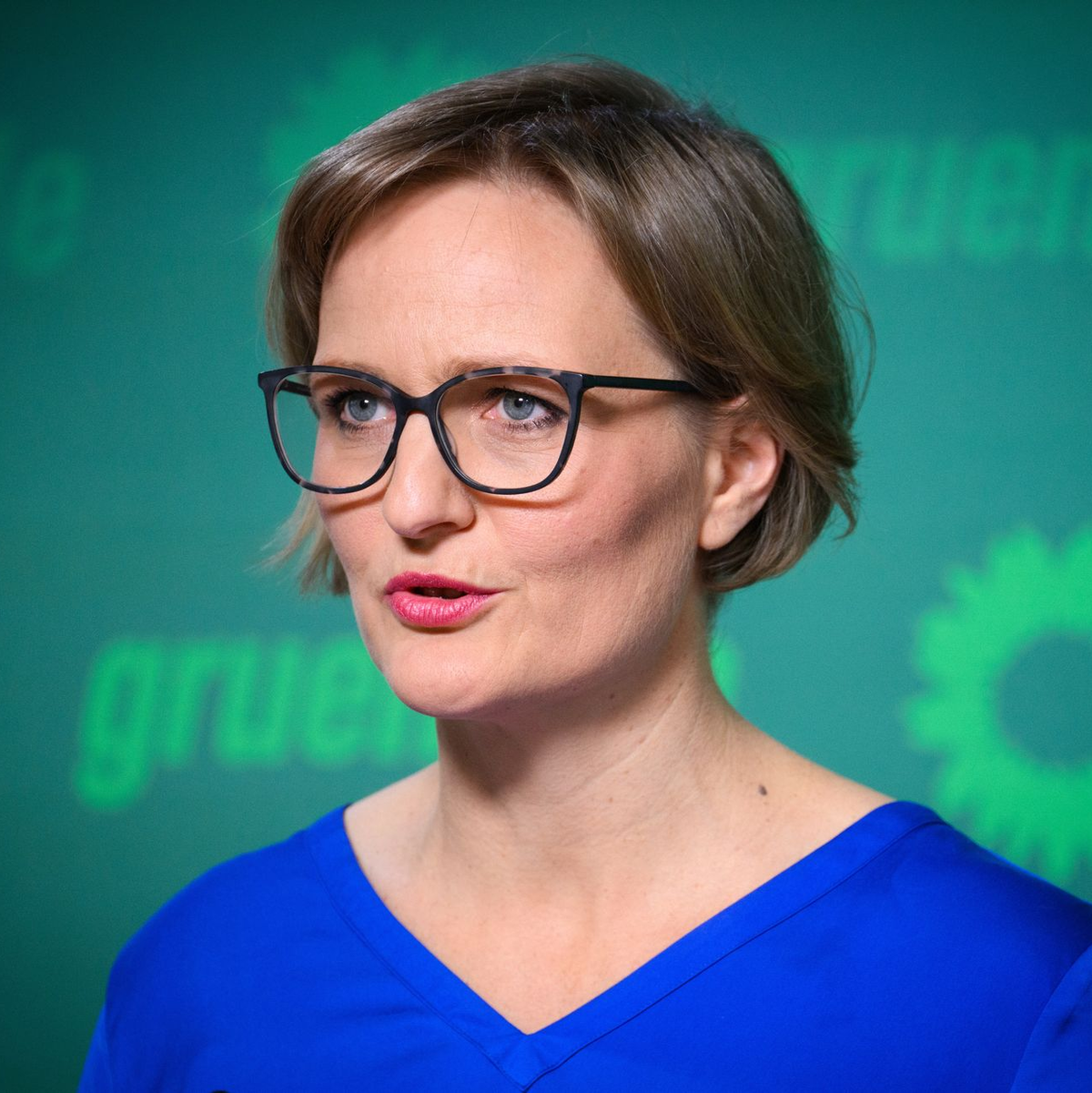 Die Co-Vorsitzende der Grünen, Franziska Brantner, ruft die CDU auf, sich gegen die CSU in der Frage eines Social-Media-Verbots für Kinder durchzusetzen. (Archivfoto) - Foto: Bernd von Jutrczenka/dpa