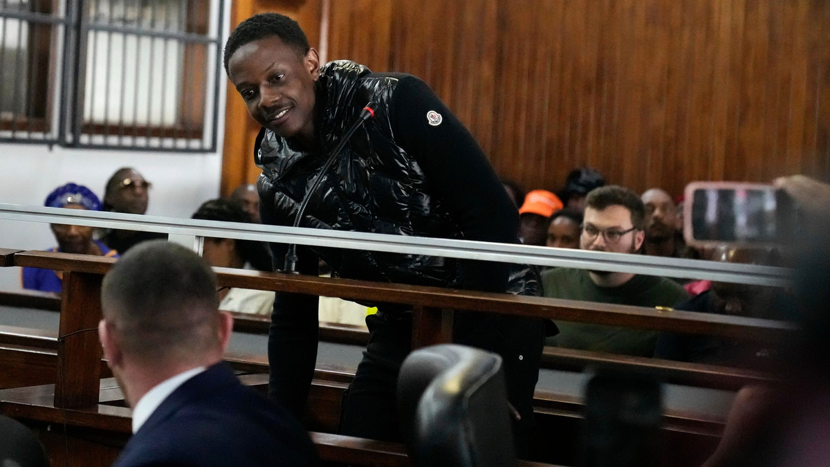 Bellarmine Mugabe vor dem Amtsgericht Alexandra in Johannesburg.  - Foto: Themba Hadebe/AP/dpa