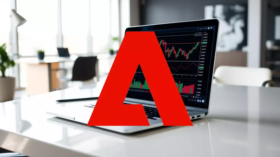 Adobe Shares Face Mounting Challenges Amid AI Transition Illustration mit AI erstellt übermittelt durch boerse-global.de