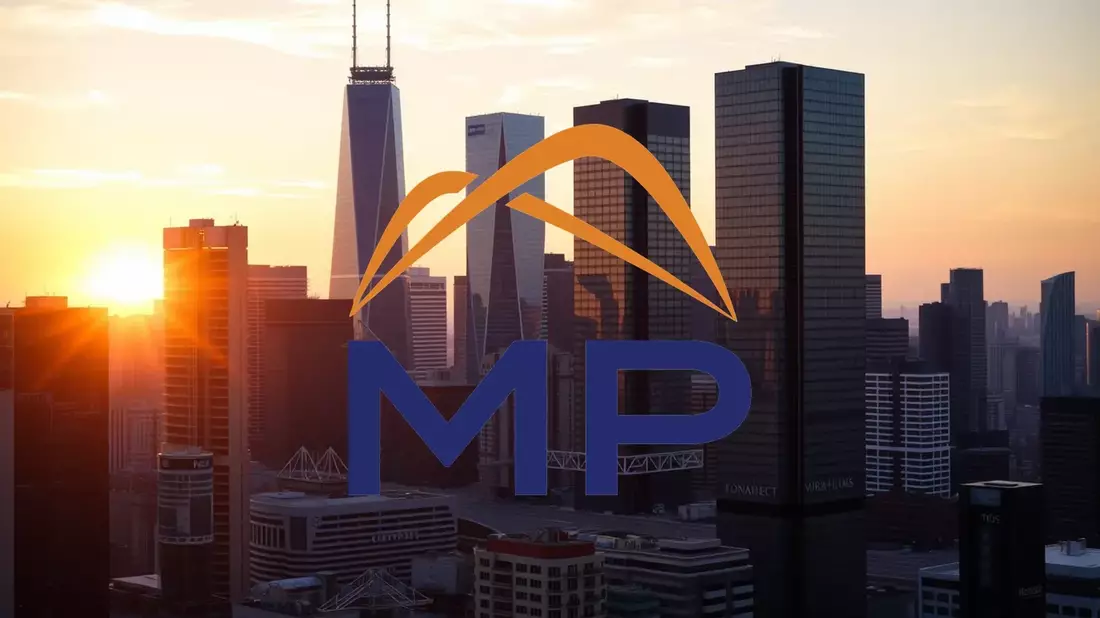 MP Materials Set for Quarterly Report Amid Rare Earth Price Surge Illustration mit AI erstellt übermittelt durch boerse-global.de