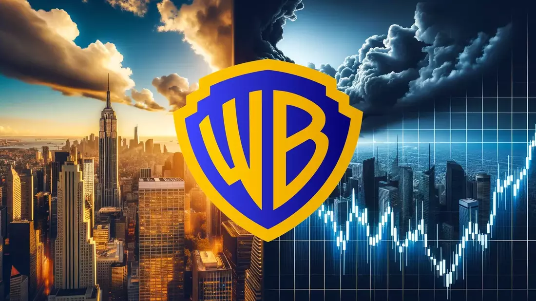 A Bidding War for Warner Bros. Discovery Intensifies Amid Regulatory Scrutiny Illustration mit AI erstellt übermittelt durch boerse-global.de