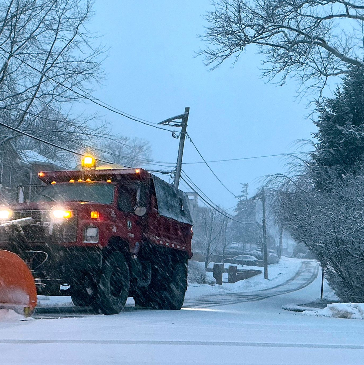 New Jersey rüstet sich für den heftigen Wintersturm.  - Foto: Pablo Salinas/AP/dpa
