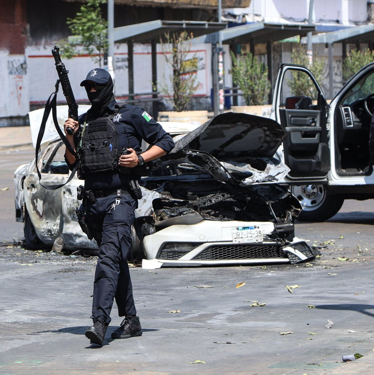In vielen Bundesstaaten kam es zu Angriffen auf Geschäfte und Banken.  - Foto: Diana Marquez/XinHua/dpa