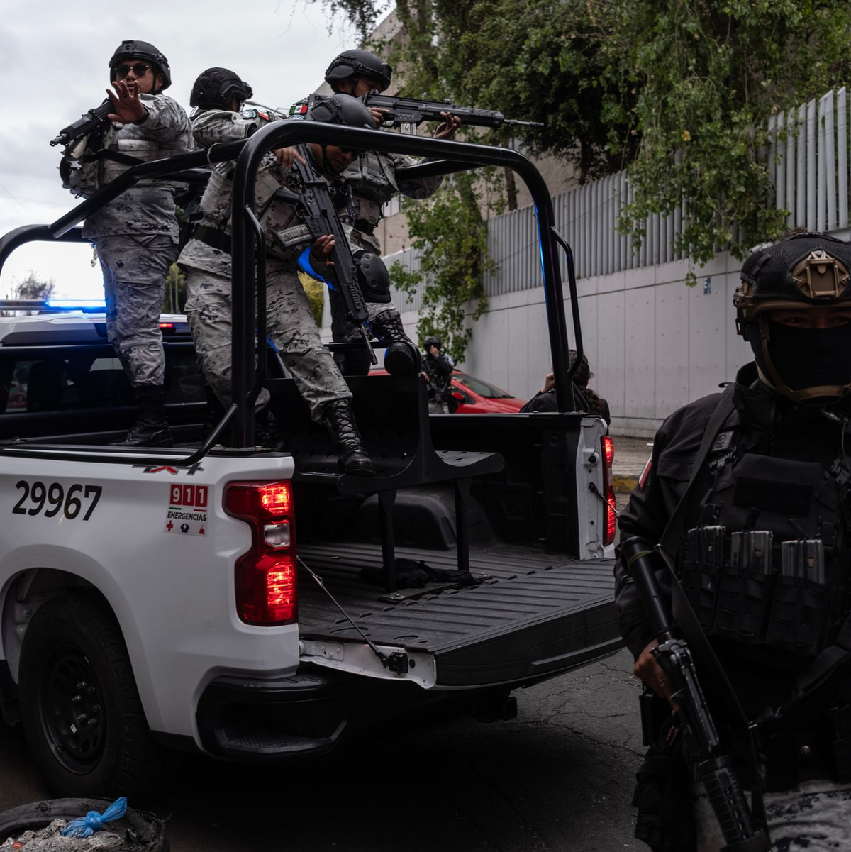 «El Mencho» erlag auf dem Flug nach Mexiko-Stadt seinen Verletzungen.  - Foto: Félix Márquez/dpa