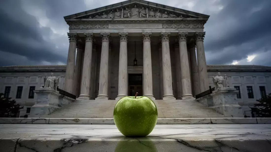 Apple Aktie: Supreme Court erzwingt Milliarden-Entscheidung - Bild: über boerse-global.de