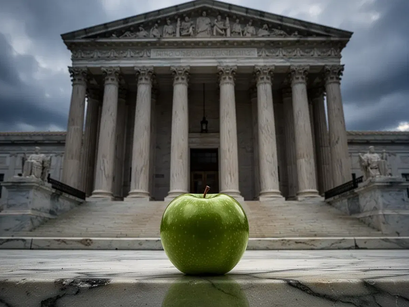 Apple Aktie: Supreme Court erzwingt Milliarden-Entscheidung - Foto: über boerse-global.de