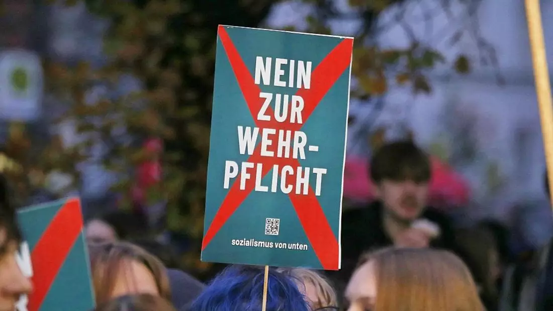 Anti-Wehrdienst-Demo (Archiv) - Bild: via dts Nachrichtenagentur