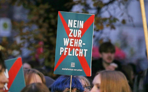Anti-Wehrdienst-Demo (Archiv) - Foto: via dts Nachrichtenagentur
