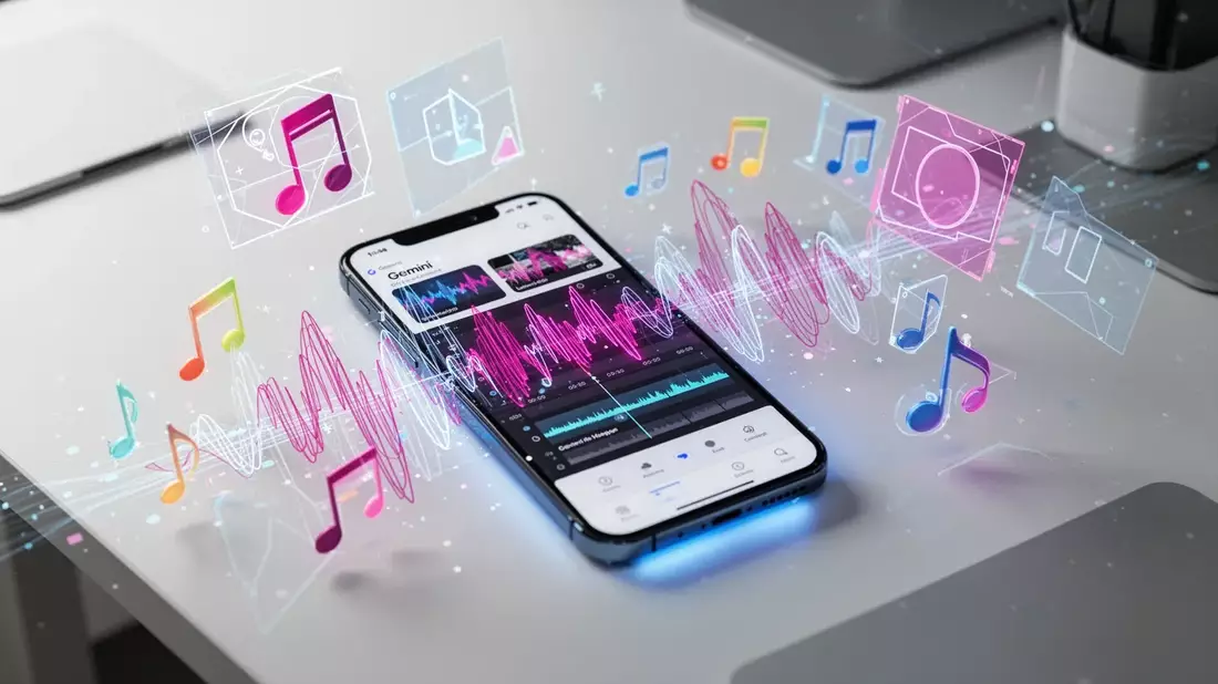 Google Gemini: KI erschafft jetzt Musik und Videos für alle - Bild: über boerse-global.de