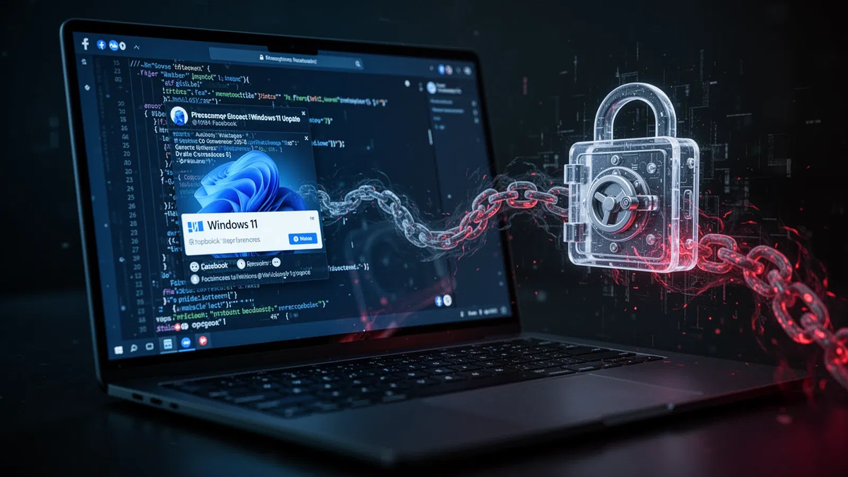 Facebook-Werbung lockt mit Windows 11 in Spionage-Falle - Foto: über boerse-global.de