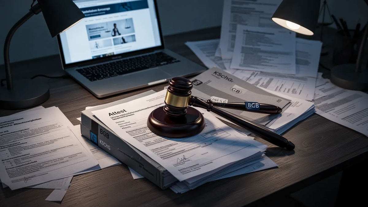 Online-Attest ohne Arzt führt zur fristlosen Kündigung - Foto: über boerse-global.de