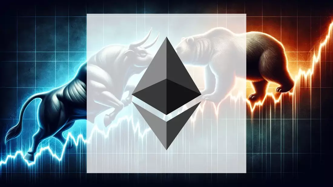 Ethereum Faces Mounting Pressure as Key Support Level Tested Illustration mit AI erstellt übermittelt durch boerse-global.de