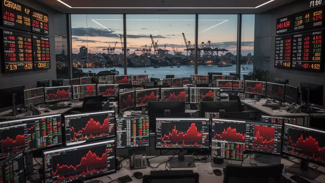 S&P/ASX 200: Verluste trotz Rohstoff-Stärke - Bild: über boerse-global.de