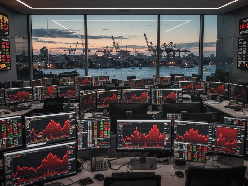 S&P/ASX 200: Verluste trotz Rohstoff-Stärke - Foto: über boerse-global.de