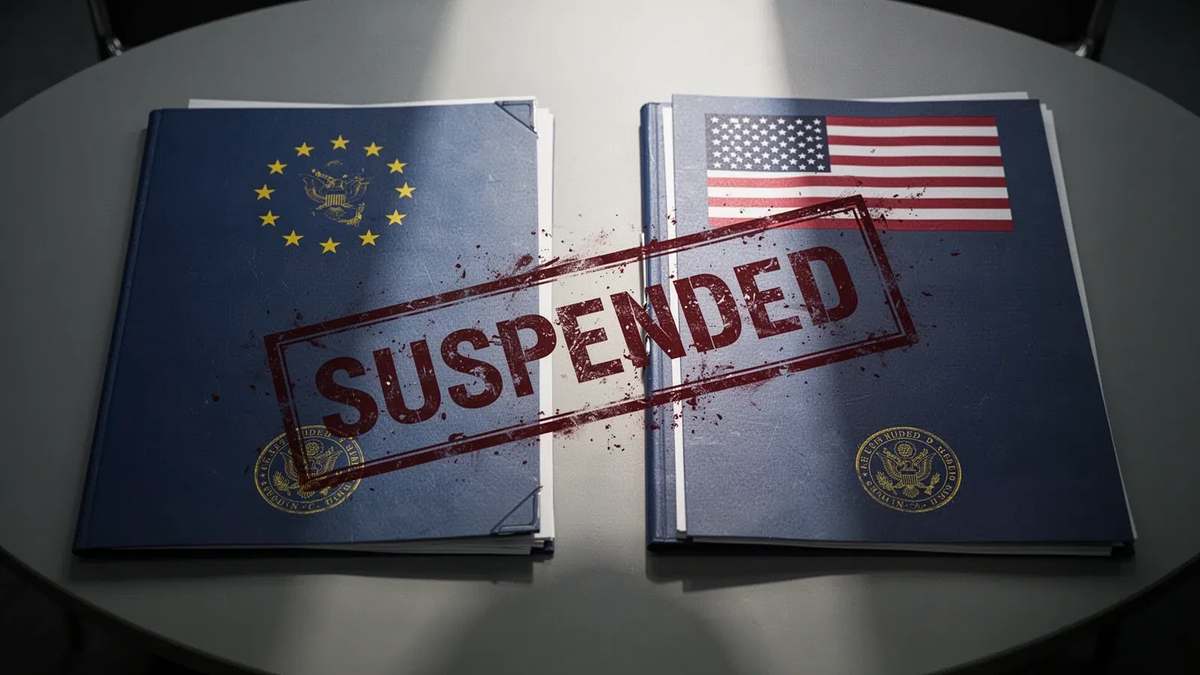 EU-Parlament stoppt US-Handelsabkommen nach Trump-Tarifen - Foto: über boerse-global.de