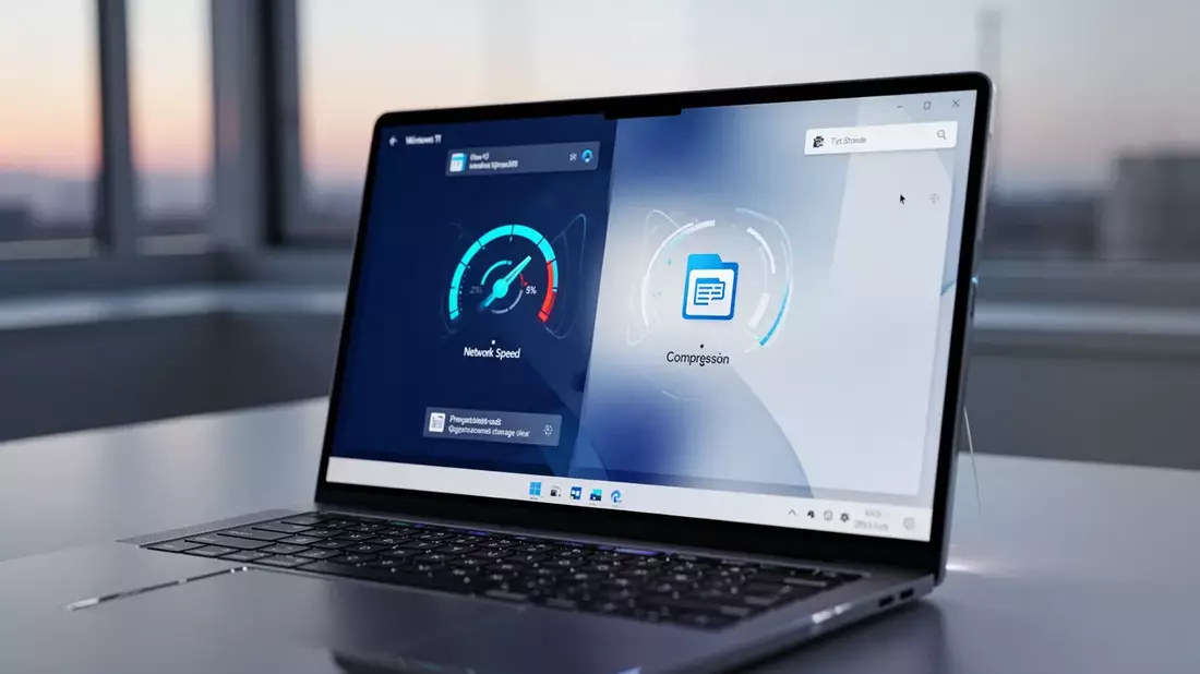 Windows 11 25H2: Microsoft testet Speedtest und bessere Kompression - Bild: über boerse-global.de
