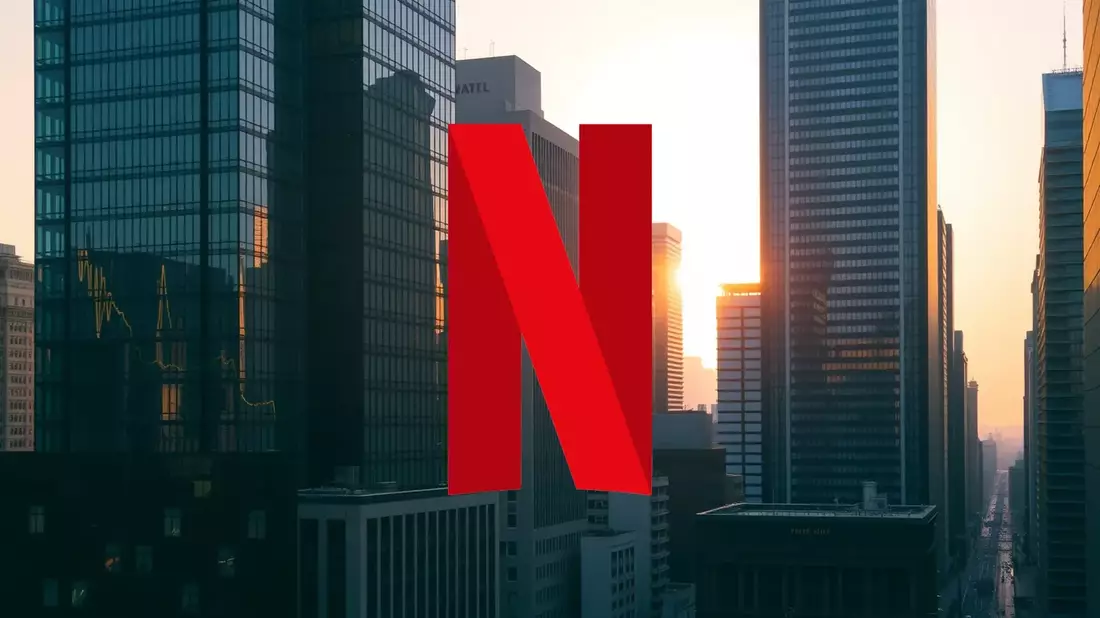 Netflix: La atención se centra en la votación clave y la sombra de la IA Illustration mit AI erstellt übermittelt durch boerse-global.de