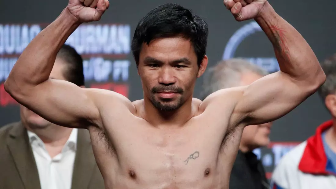 Die philippinische Box-Ikone Manny Pacquiao steigt erneut in den Ring. (Archivbild) - Bild: John Locher/AP/dpa