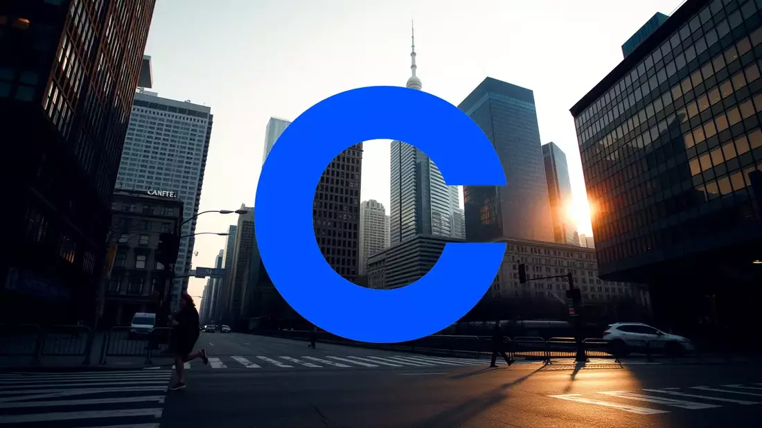Coinbase Shares Plunge Amid Broader Crypto Sell-Off Illustration mit AI erstellt übermittelt durch boerse-global.de