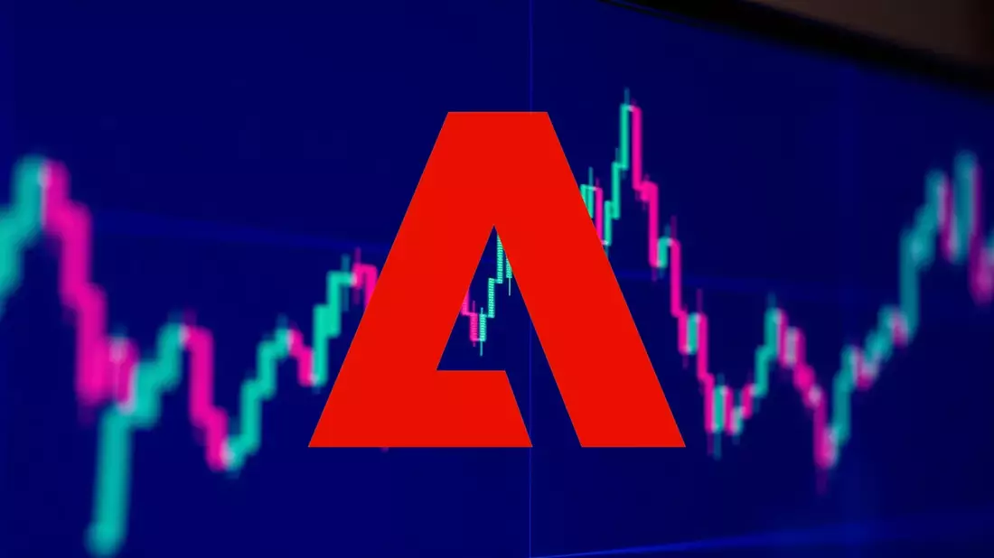 La acción de Adobe se enfrenta a un escrutinio intenso Illustration mit AI erstellt übermittelt durch boerse-global.de