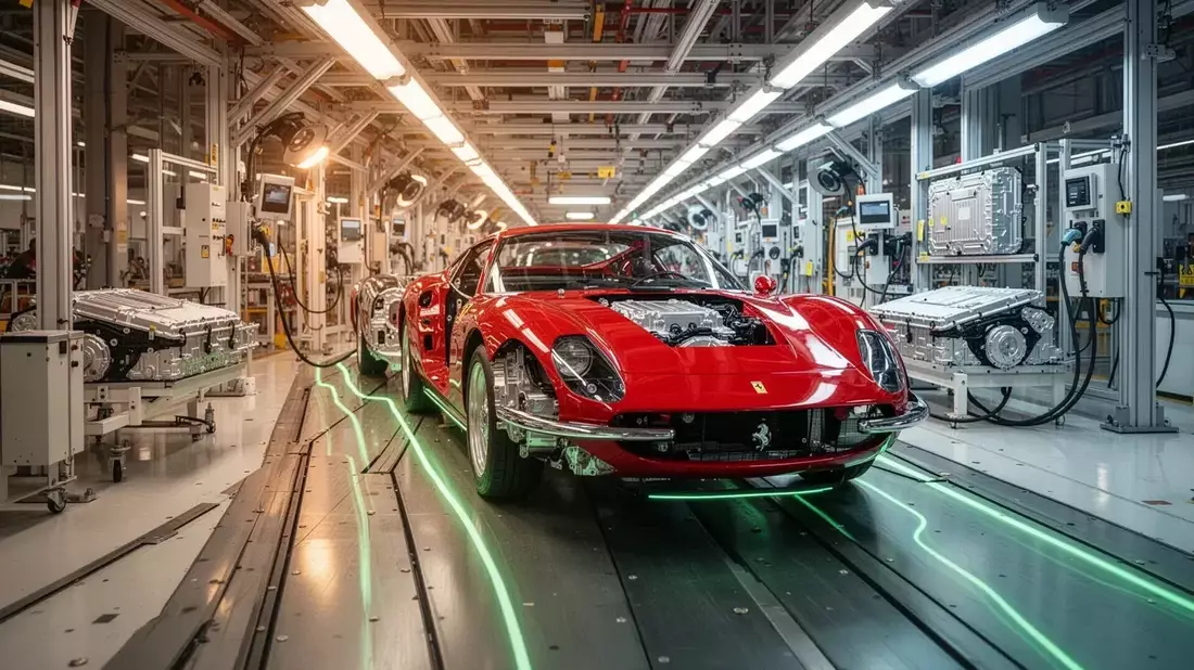 Ferrari Aktie: Fokus Elektrifizierung - Bild: über boerse-global.de