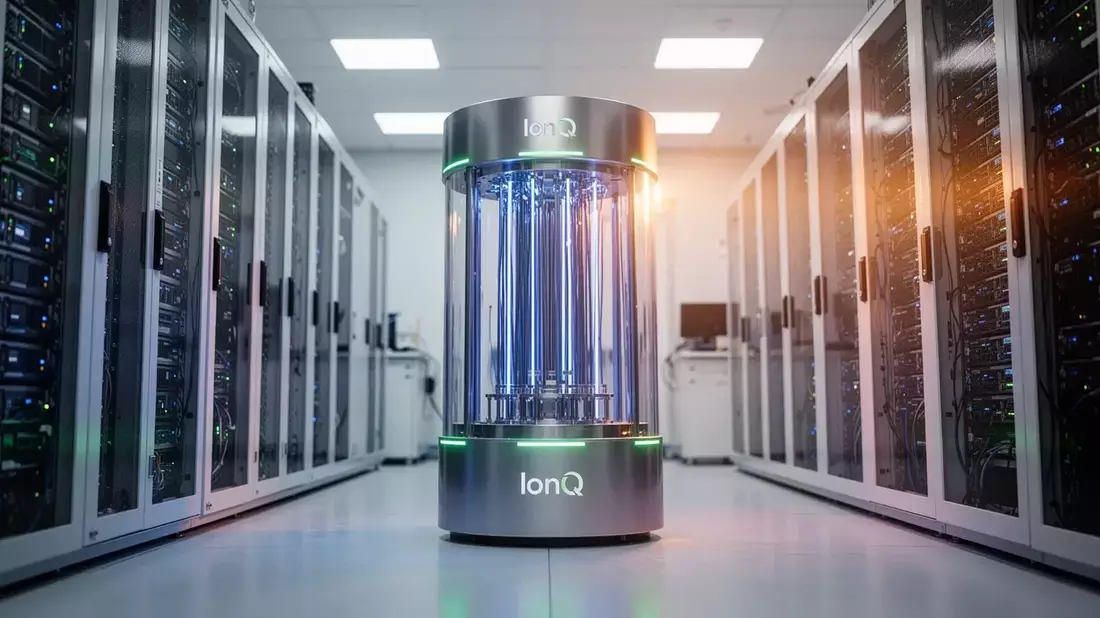IonQ Aktie: Pentagon-Programm als Rettungsanker? - Bild: über boerse-global.de