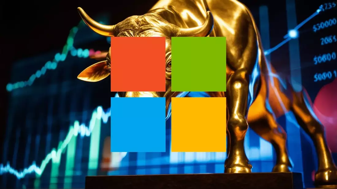 Microsoft Shares Under Pressure Amid Strategic Overhaul Illustration mit AI erstellt übermittelt durch boerse-global.de