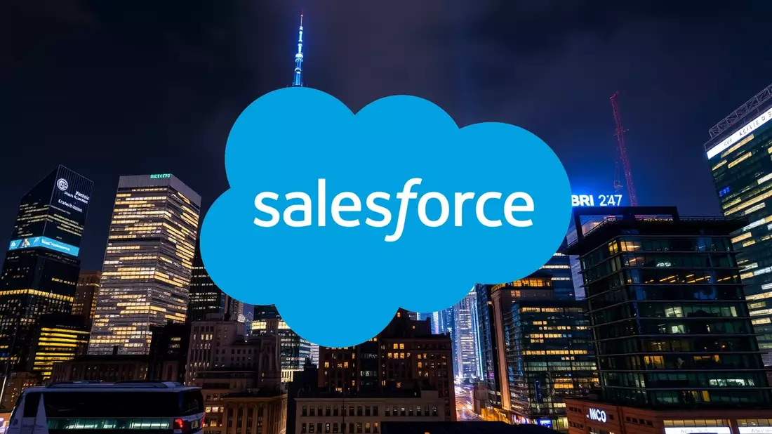 Salesforce apuesta por la inteligencia artificial en un momento crucial Illustration mit AI erstellt übermittelt durch boerse-global.de