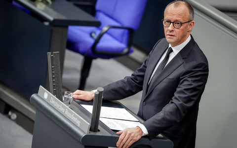 Merz würdigt die gestorbene frühere Bundestagspräsidentin Süssmuth als Ausnahmepolitikerin - Foto: Kay Nietfeld/dpa