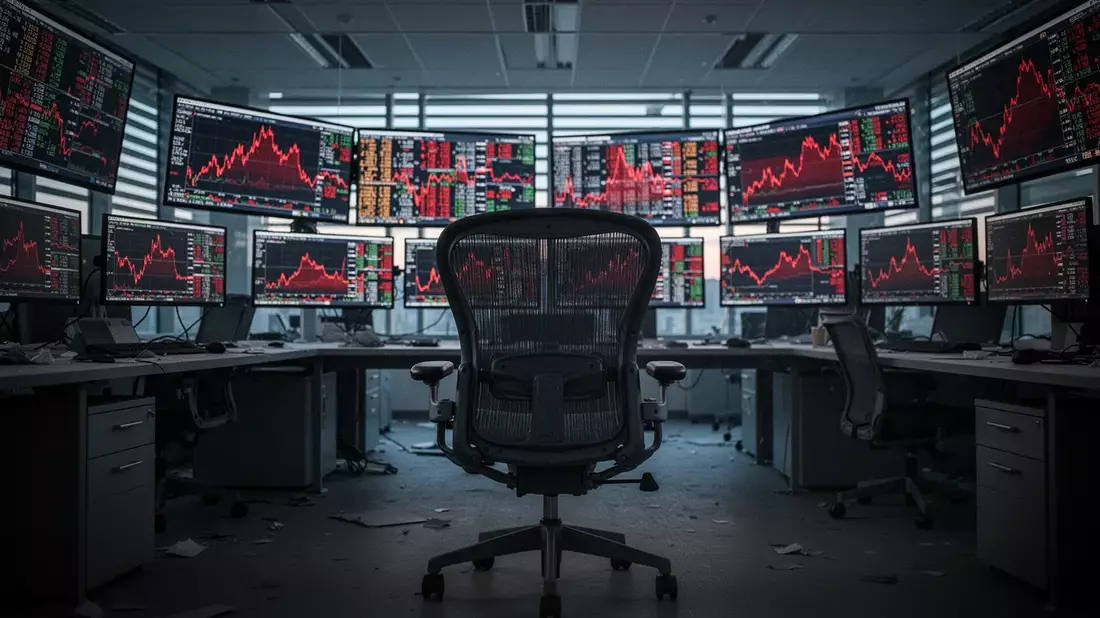 KI-Boom kippt: Börsensturz offenbart Angst vor Job-Killer KI - Bild: über boerse-global.de