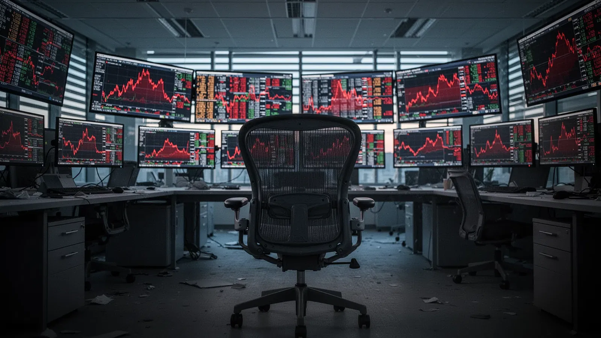 KI-Boom kippt: Börsensturz offenbart Angst vor Job-Killer KI - Foto: über boerse-global.de