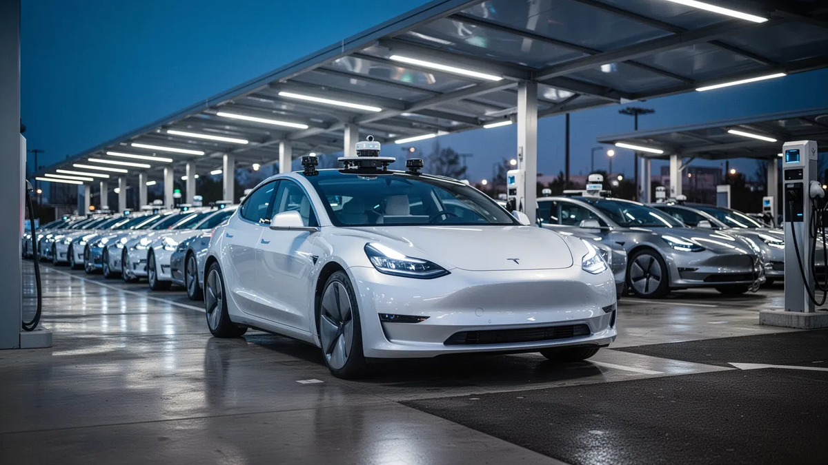 Autonomes Fahren startet durch: Robotaxis kommen 2026 in Serie - Foto: über boerse-global.de