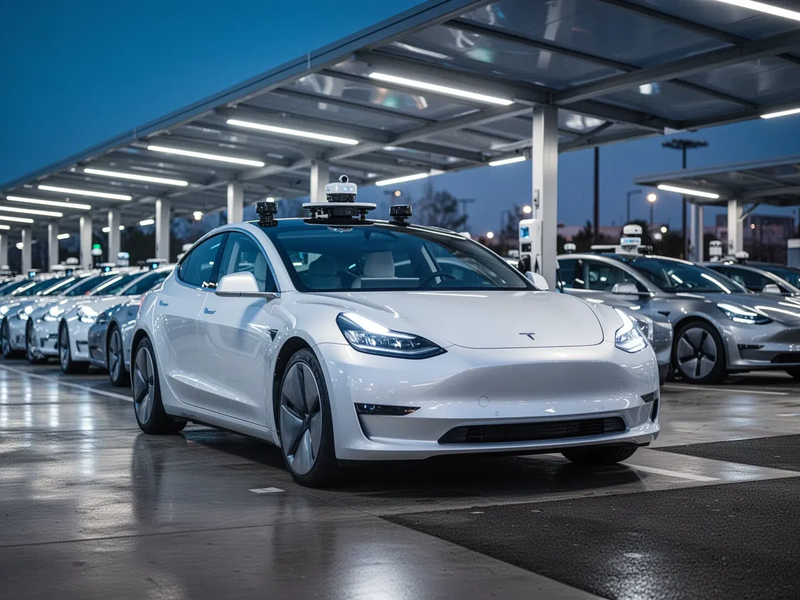 Autonomes Fahren startet durch: Robotaxis kommen 2026 in Serie - Foto: über boerse-global.de