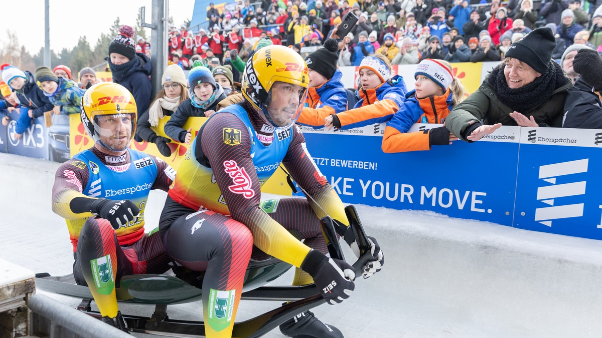 Rodel-Elite zu Gast auf der einzigen Natureisbahn der Welt - Foto: presseportal.de