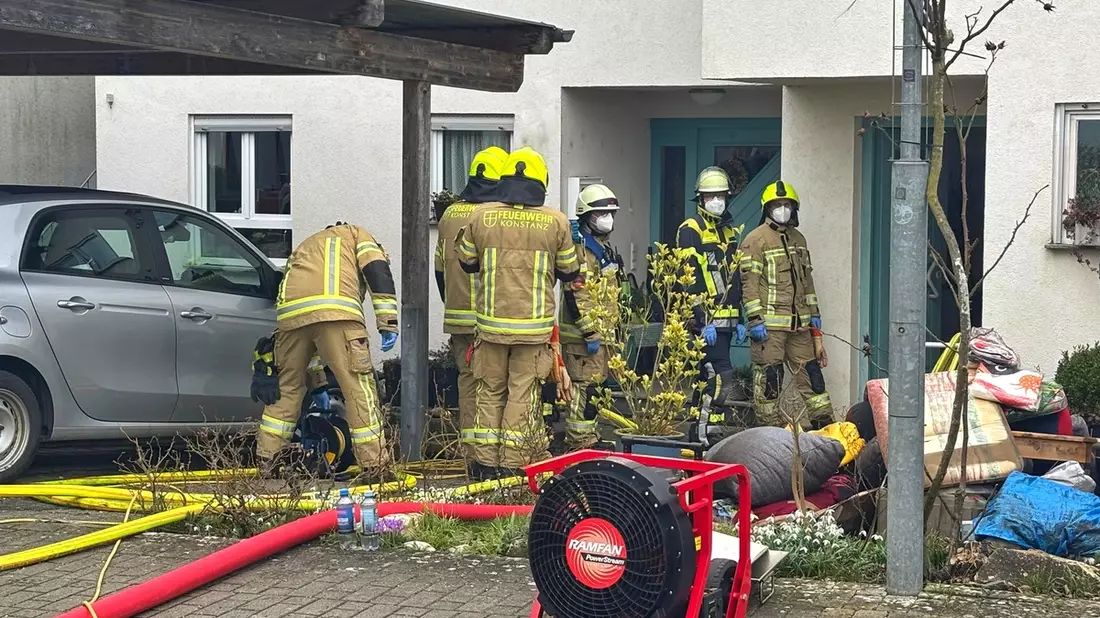 FW Konstanz: Mehrere Brandereignisse im Stadtgebiet - Bild: presseportal.de