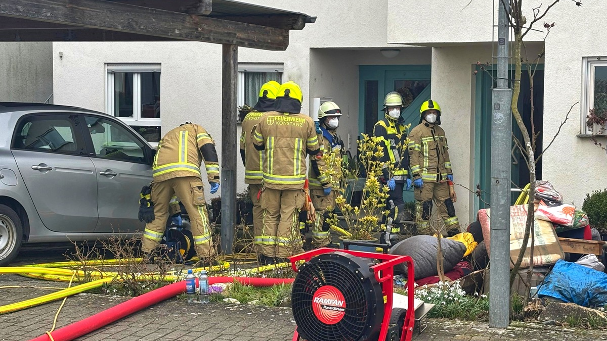 FW Konstanz: Mehrere Brandereignisse im Stadtgebiet - Foto: presseportal.de