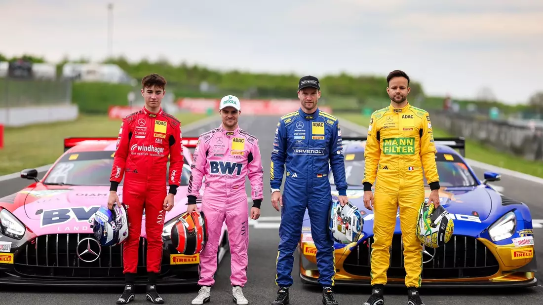 Mercedes-AMG mit starkem Fahrerquartett in der DTM - Bild: presseportal.de