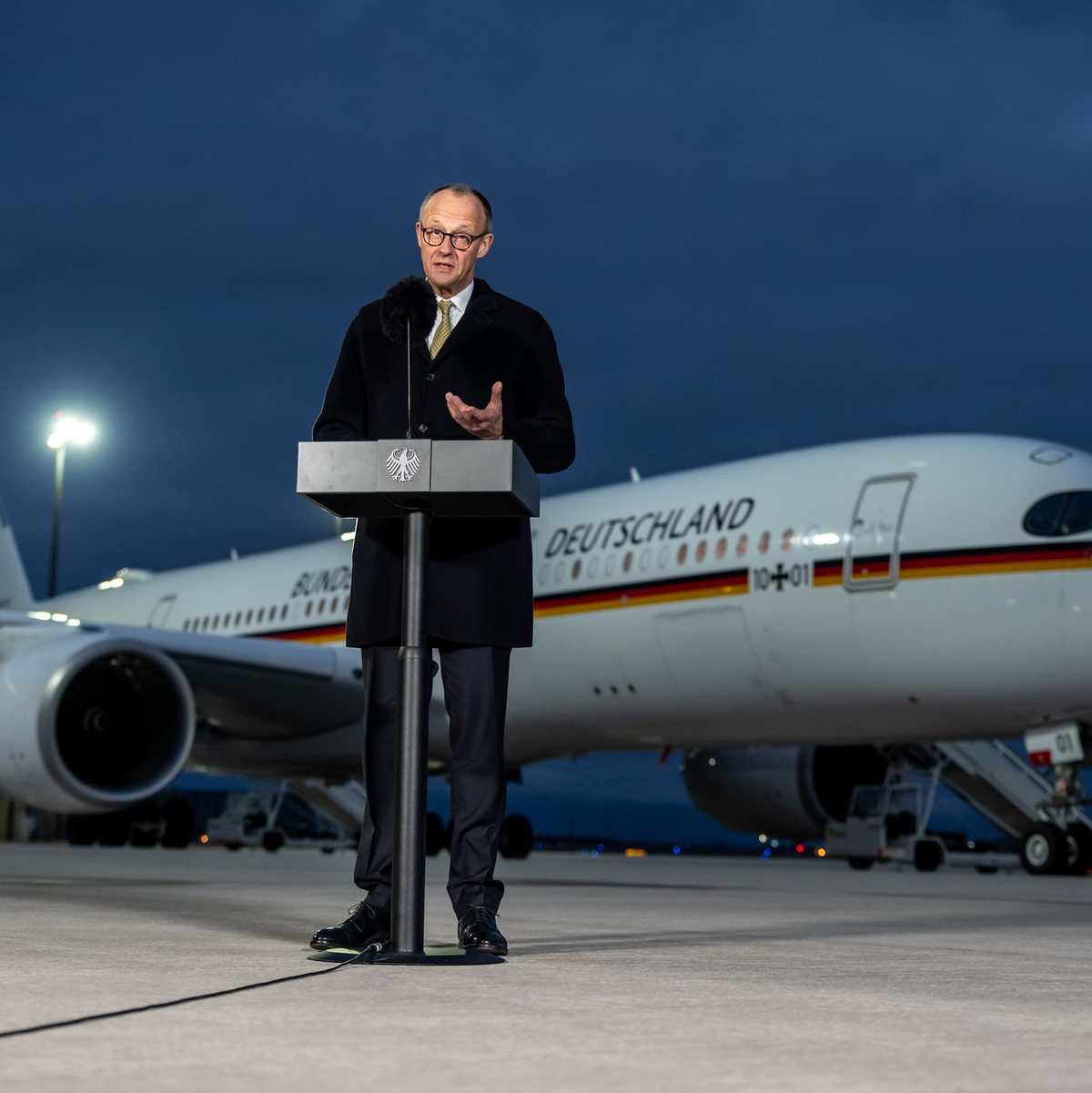 Mit Staatspräsident Xi Jinping will Merz vor allem über die wirtschaftliche Zusammenarbeit und sicherheitspolitische Themen wie den Ukraine-Krieg sprechen.  - Foto: Michael Kappeler/dpa