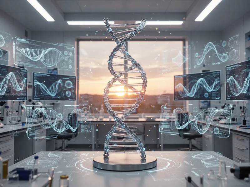 KI und Genomik revolutionieren die Medizin 2026 - Foto: über boerse-global.de