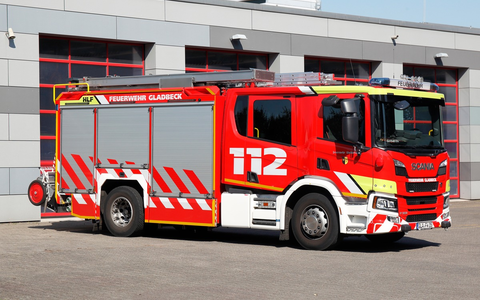 FW-GLA: Wohnungsbrand in Gladbeck Rosenhügel - Foto: presseportal.de