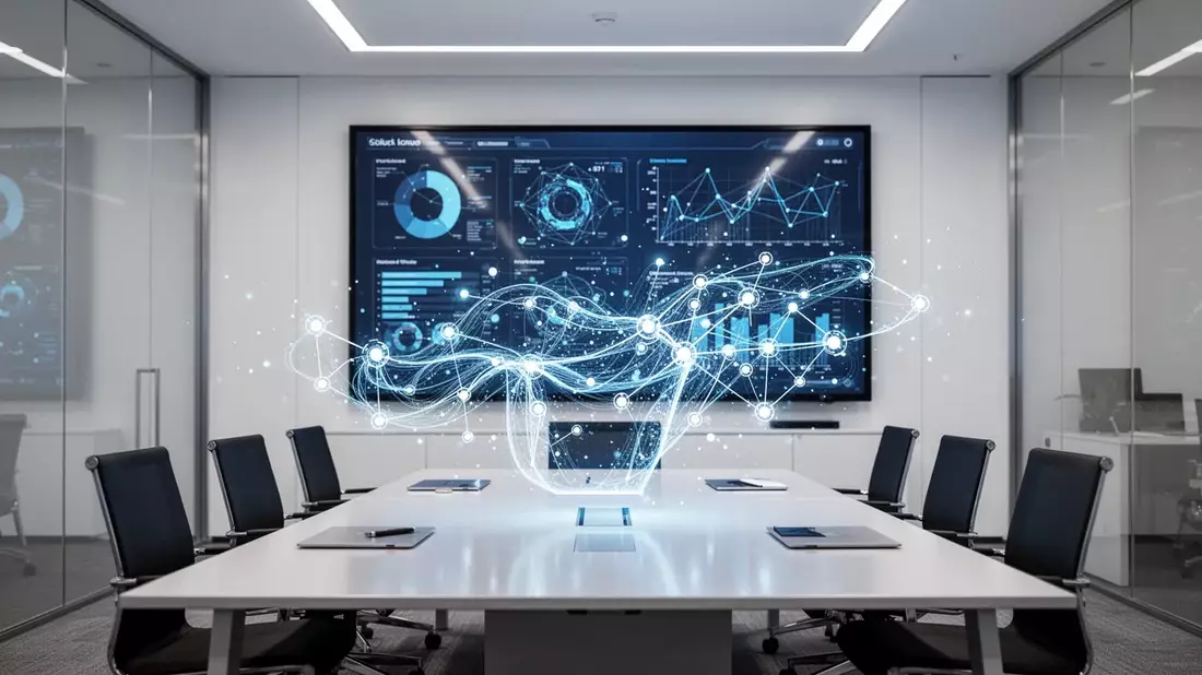 Anthropic startet Offensive für KI-Assistenten in Unternehmen Illustration mit AI erstellt übermittelt durch boerse-global.de