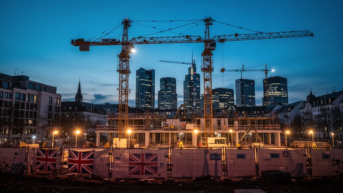 IG BAU und Betriebsräte fordern sozialen Wohnungsbau in Frankfurt - Foto: über boerse-global.de