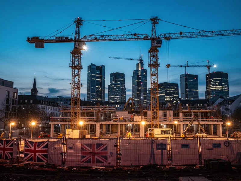 IG BAU und Betriebsräte fordern sozialen Wohnungsbau in Frankfurt - Foto: über boerse-global.de