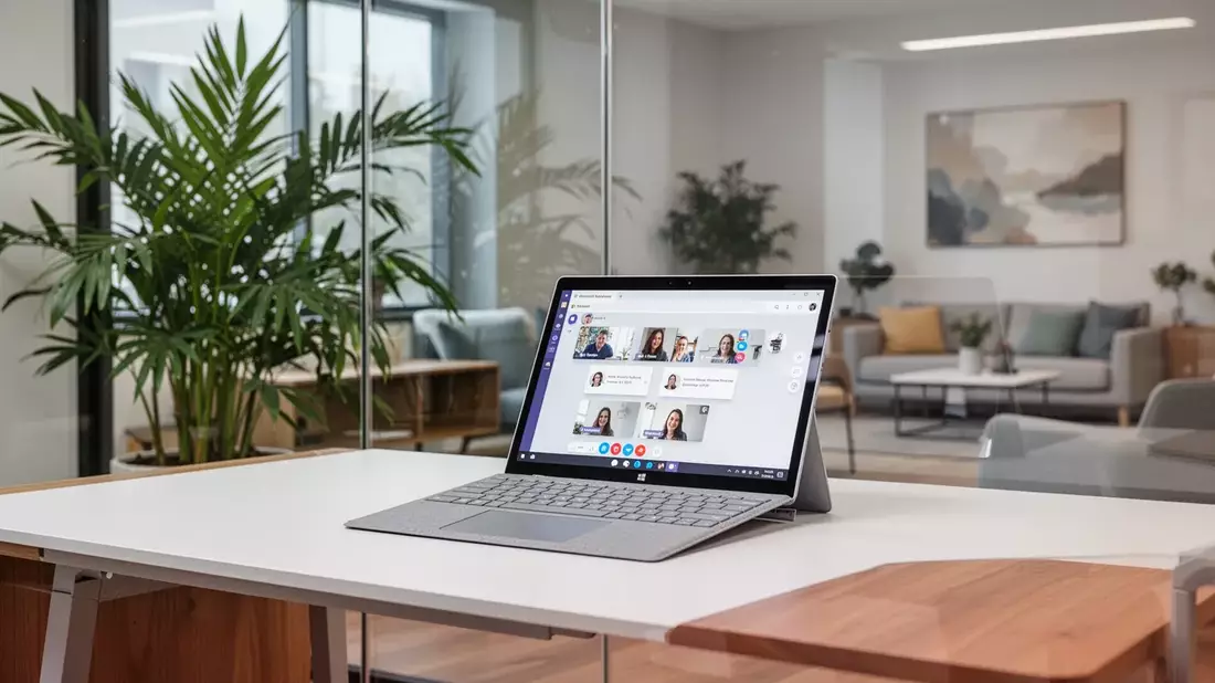 Microsoft treibt hybride Arbeit mit KI-Updates für Teams und Surface voran - Bild: über boerse-global.de