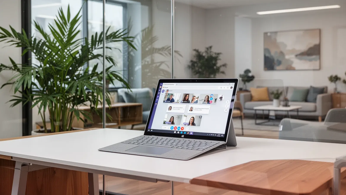 Microsoft treibt hybride Arbeit mit KI-Updates für Teams und Surface voran - Foto: über boerse-global.de