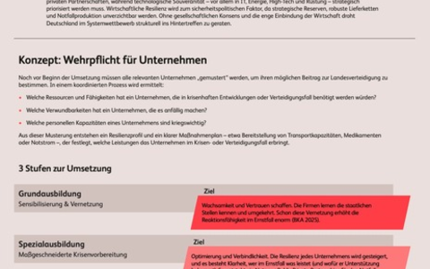 Wehrpflicht für Unternehmen: BearingPoint präsentiert Strategiepapier für eine gesamtgesellschaftliche Sicherheitsvorsorge - Foto: presseportal.de