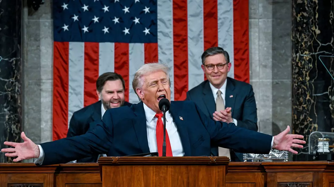 Was sagte Trump und was nicht? - Bild: Kenny Holston/Pool The New York Times/AP/dpa
