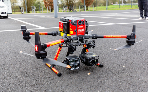Feuerwehr MTK: Landesweiter Warntag am 12. März - Hattersheim testet Warnmittel am Boden, auf Dächern und aus der Luft - Foto: presseportal.de