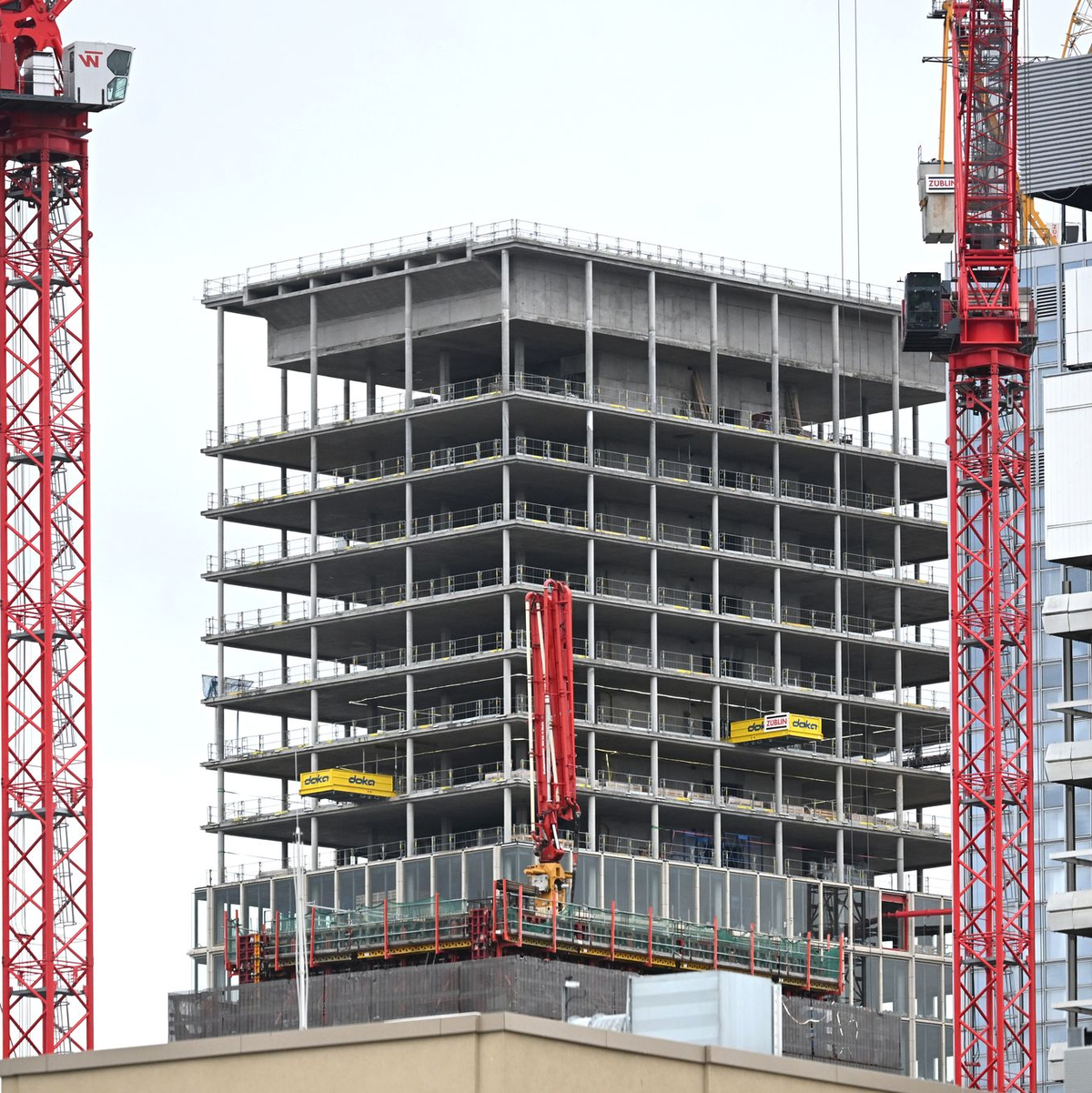 Die Bauinvestitionen zogen zuletzt an. - Foto: Elisa Schu/dpa